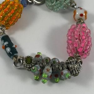 Vintage Jewelry - Vintage Lampwork Bracelet, Vintage Jewelry Vintage Jewelry - Vintage Lampwork Bracelet, Vintage Jewelry